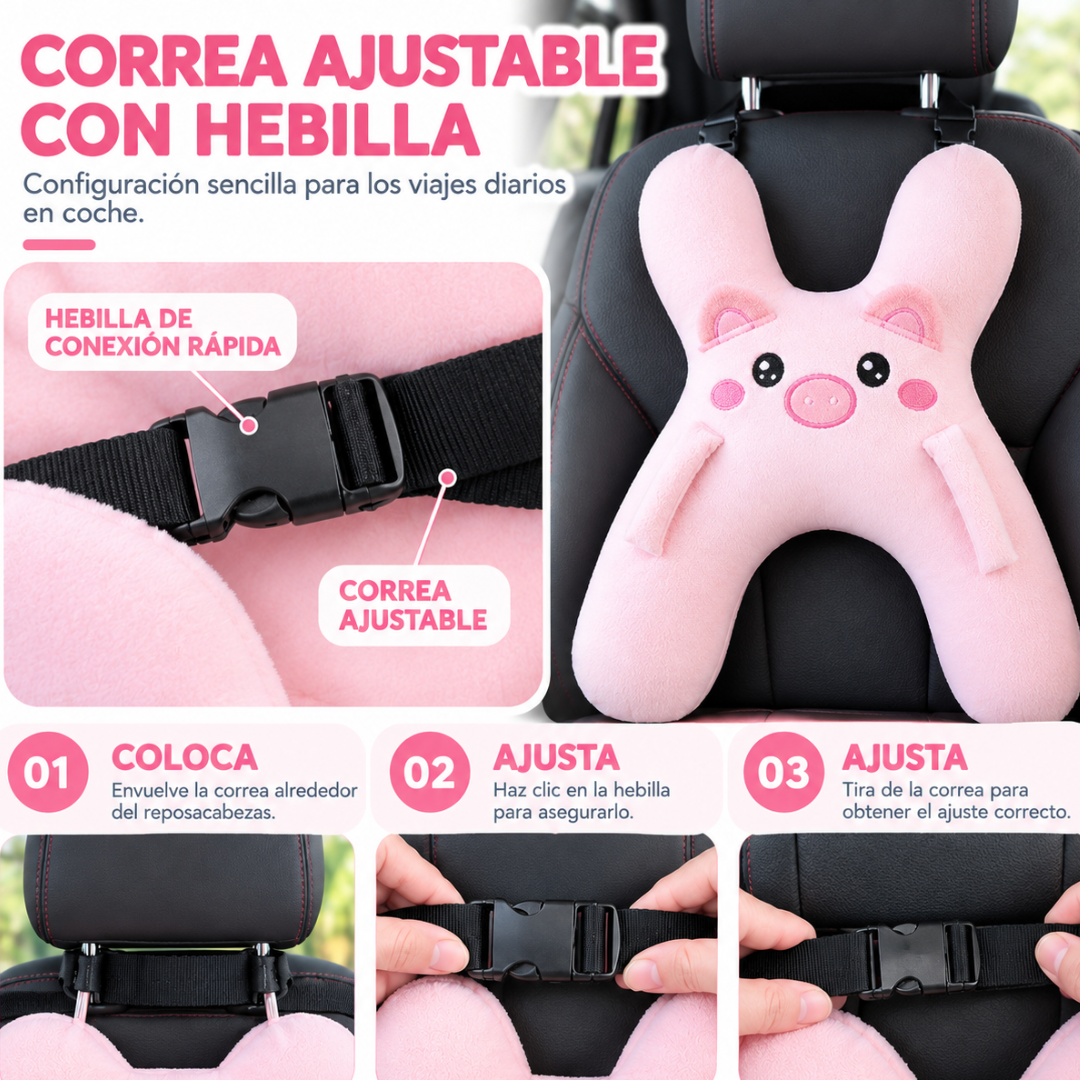 Almohada Soporte de Descanso para Viajes